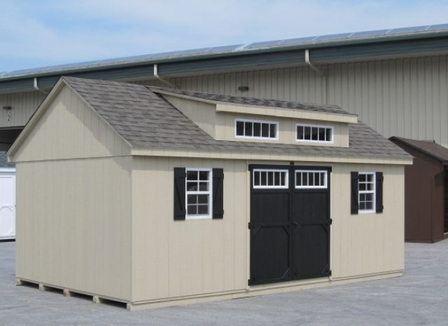 transom dormer shed