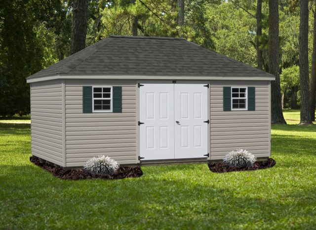 hip roof shed