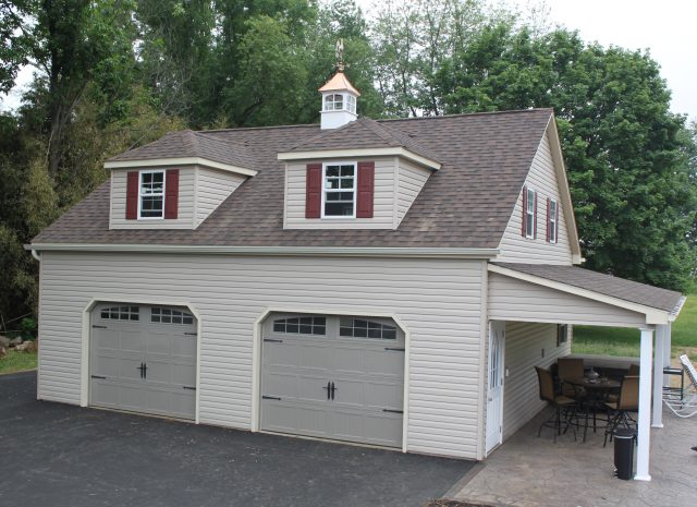 2 car garage carriage house