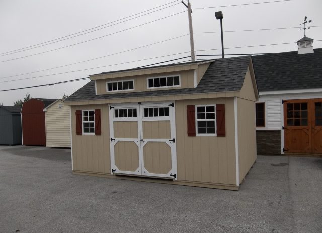 transom dormer shed