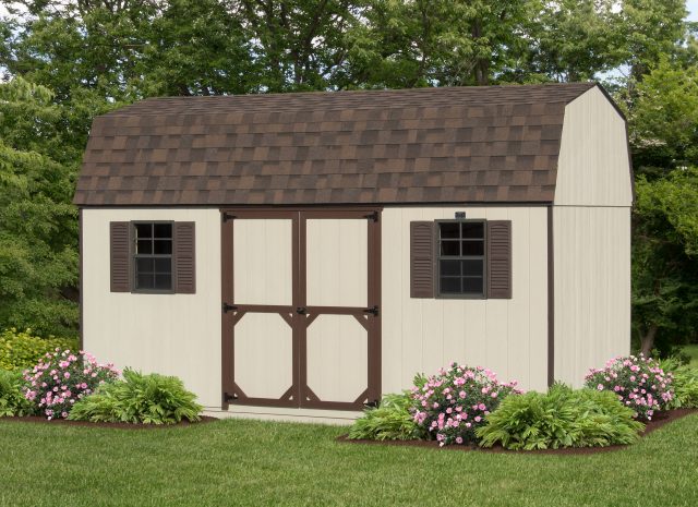 two door shed