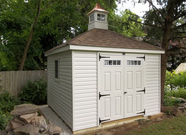 hip roof garden shed